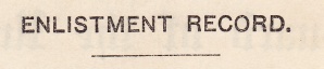 Lawrence - WI Nat'l Guard Enlistment Record