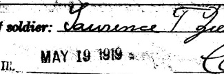 Lawrence discharge - back