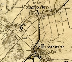 Czarkowo and Drzewce 1911