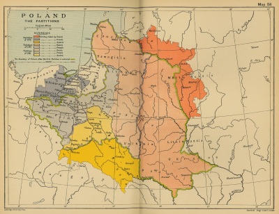 1795 The Partitions of Poland