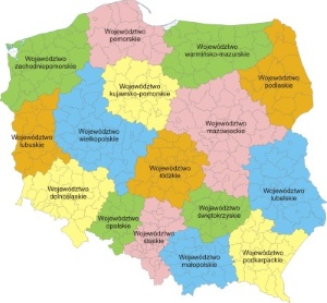 1999 Poland Provinces