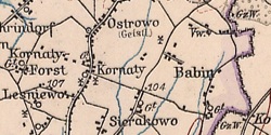 Kornaty map 1901