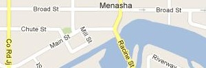 Menasha Google Maps