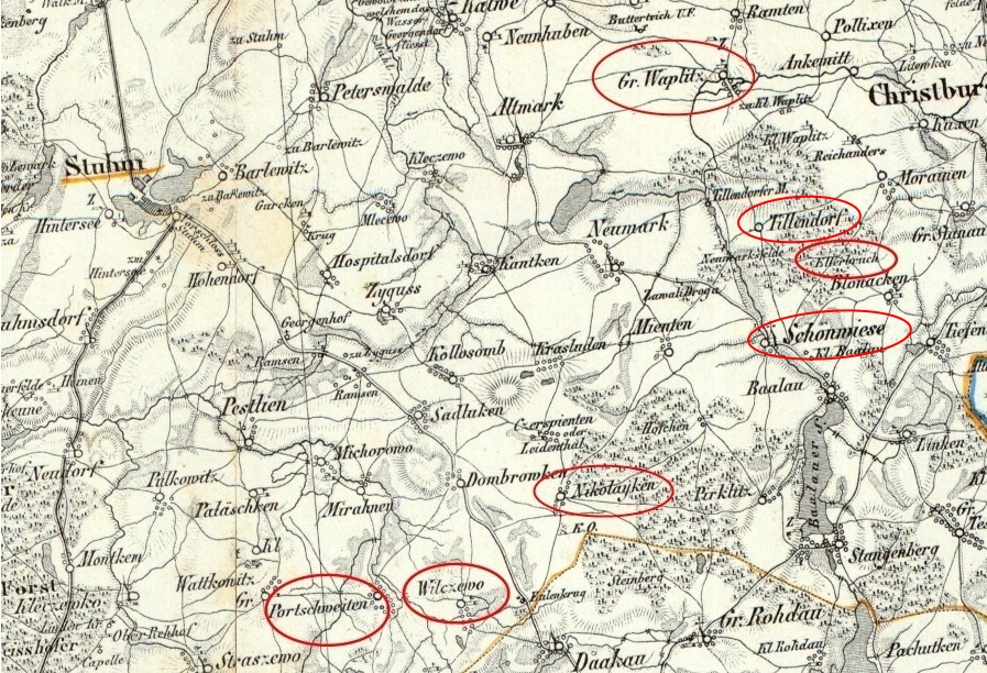 Gross Waplitz Map