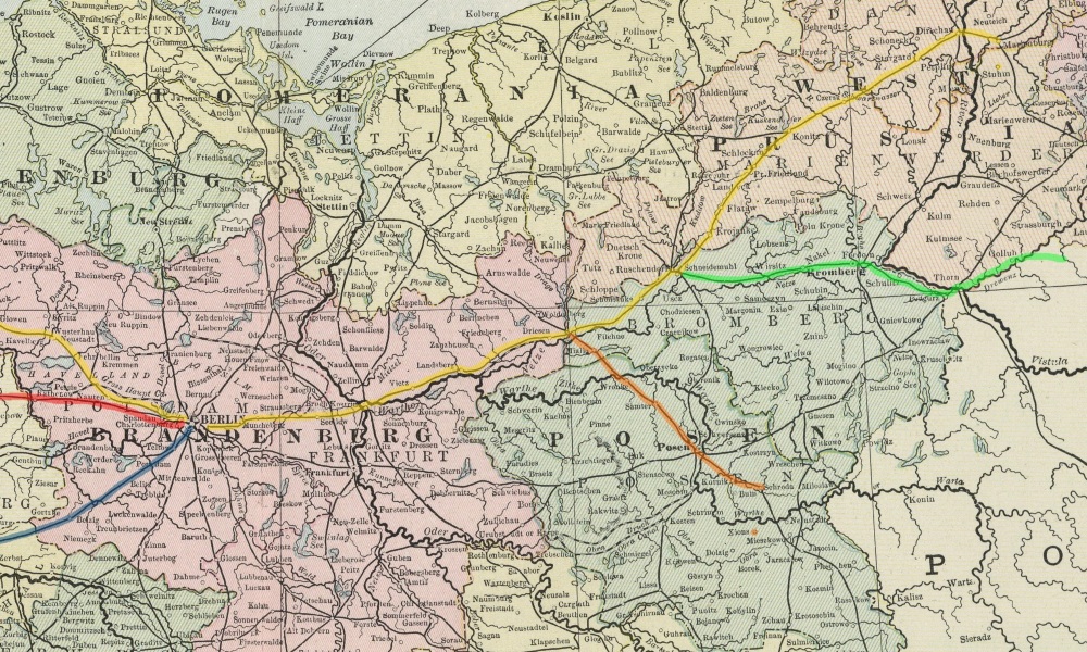 Overland routes